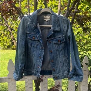Madewell Classic Blue Washed Denim Jacket
